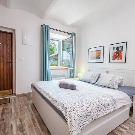 Apartmán Škorničkův statek Chlum u Trebone Exteriér fotografie