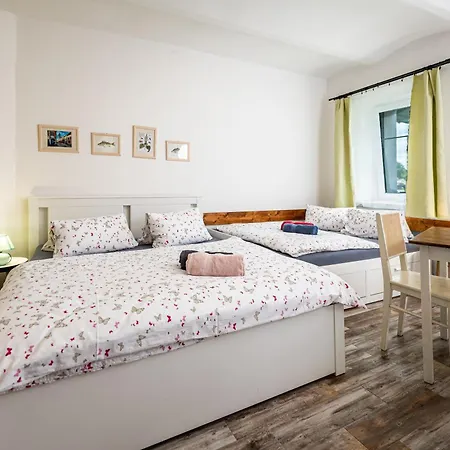 Apartmán Škorničkův statek Chlum u Trebone Exteriér fotografie