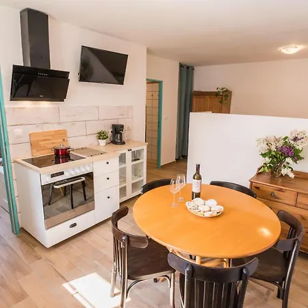 Apartmán Škorničkův statek Chlum u Trebone Exteriér fotografie